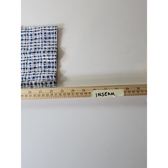 SWING CONTROL Blue White Geometric Active Mid-Rise Golf Capris Pants SZ 6 - Picture 8 of 10